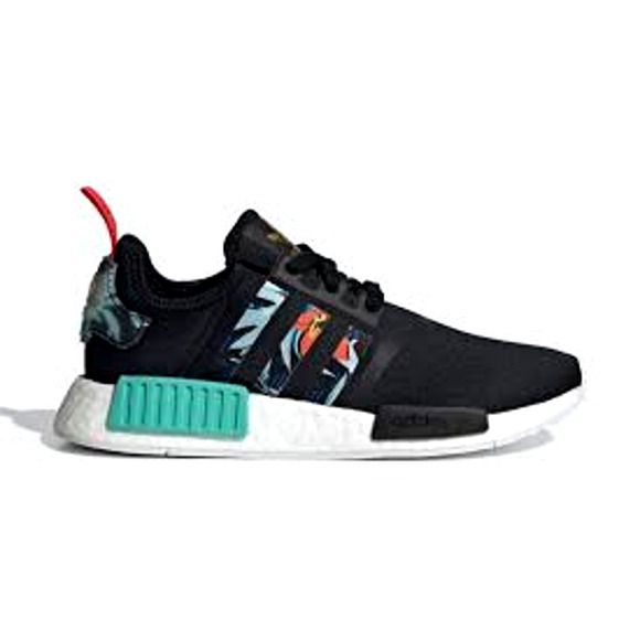 adidas Shoes - Adidas Womans 10 NMD R1 Running Shoes $160 Sneaker Core Black Supplier Acid Mint